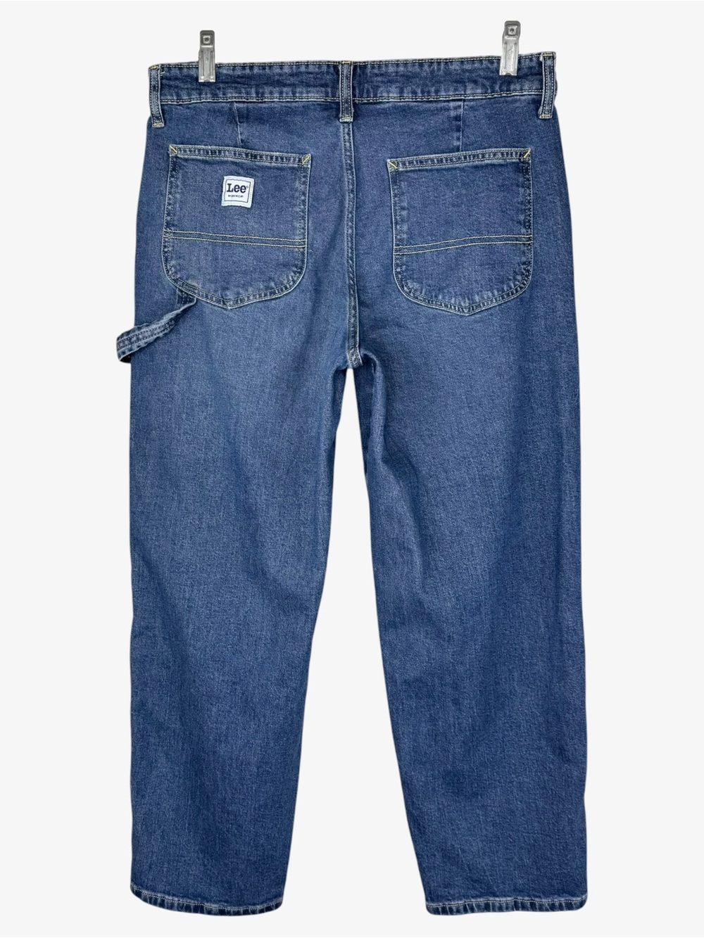 vintage 90s Lee women’s carpenter jeans size 10 baggy utility cargo slouchy y2k